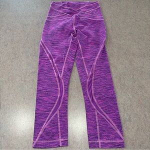 Lululemon Girls Purple Athletic Leggings